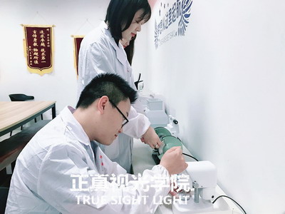 泰安验光配镜培训学校-学员上课花絮